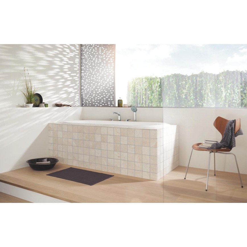 GROHE 27221000 - Handbrause TEMPESTA COSMOPOLITAN 100, 3 Strahlarten, glänzender Chrom