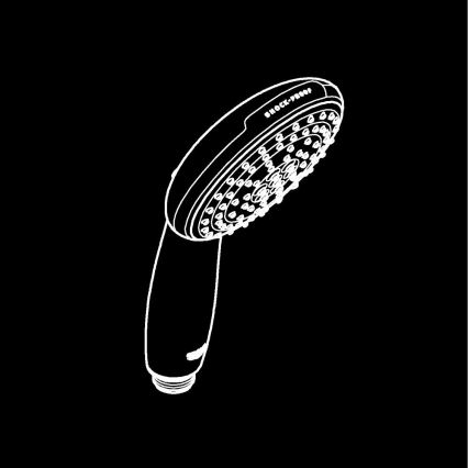 GROHE 279462431 - Handbrause VITALIO START 110 110 mm schwarz