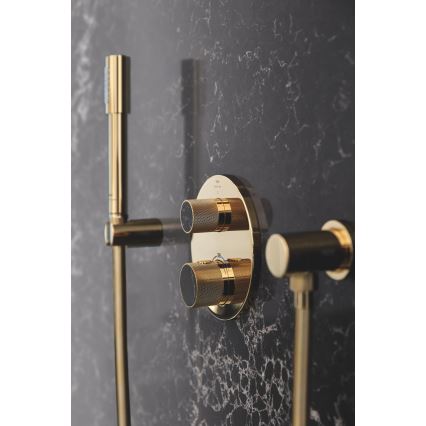 GROHE 28388GL0 - SILVERFLEX Duschschlauch 1750 mm, gebürstetes Gold