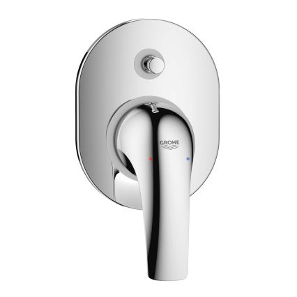 GROHE 29043000 - Wannenarmatur EUROCUBE, glänzender Chrom