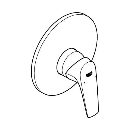 GROHE 29116000 - Duscharmatur START FLOW glänzender Chrom