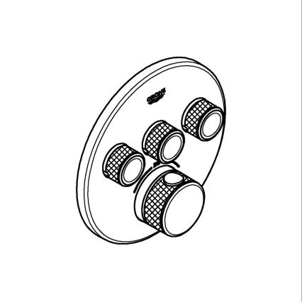 GROHE 29121GL0 - Thermostat GROHTHERM SMARTCONTROL goldfarben