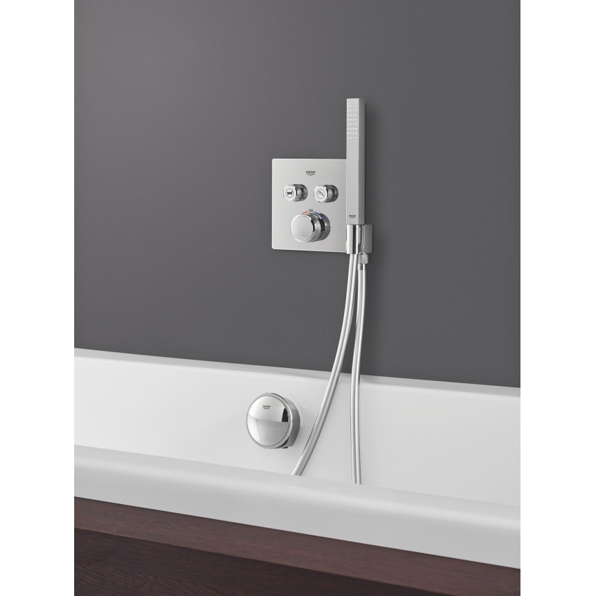 GROHE 29125000 - Thermostatische Wannenarmatur GROHTHERM SMARTCONTROL Chrom