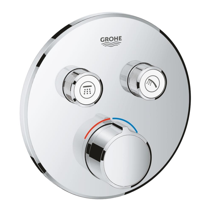 GROHE 29145000 - Abdeckkappe für Unterputz-Armatur SMARTCONTROL, glänzender Chrom