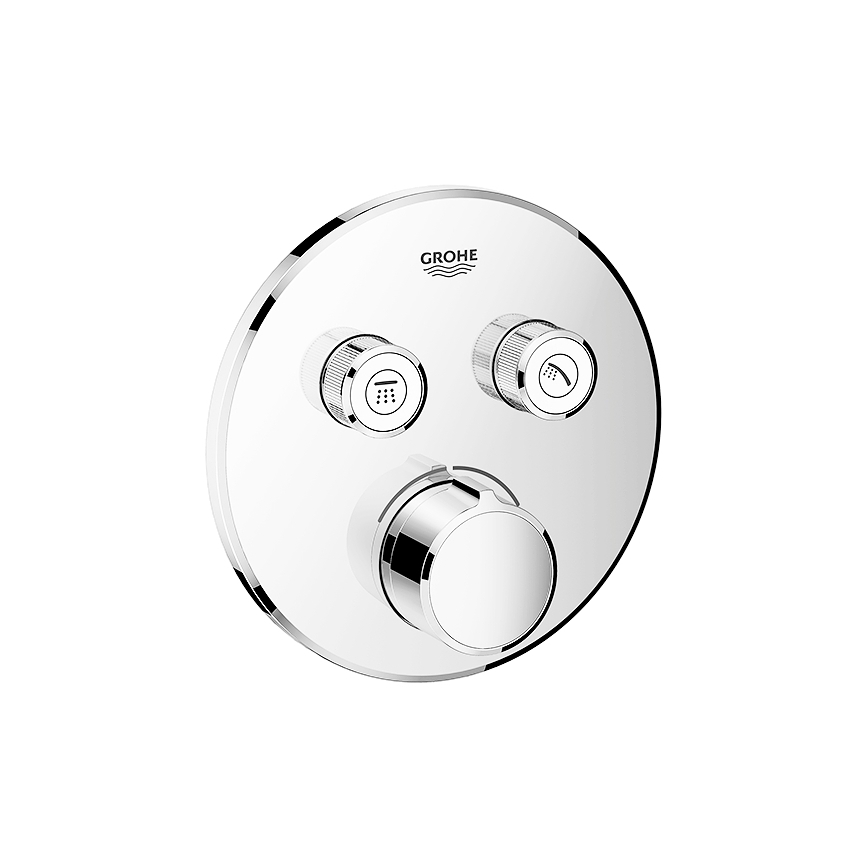 GROHE 29145000 - Abdeckkappe für Unterputz-Armatur SMARTCONTROL, glänzender Chrom