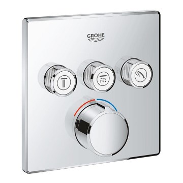 GROHE 29149000 - Abdeckplatte für Unterputz-Armatur SMARTCONTROL 158 × 158 mm Chrom