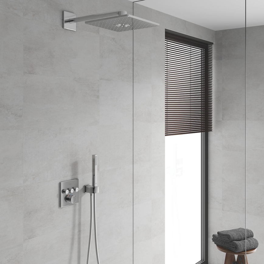 GROHE 29149000 - Abdeckplatte für Unterputz-Armatur SMARTCONTROL 158 × 158 mm Chrom