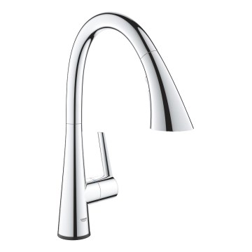 GROHE 30219002 - Elektronische Spültischarmatur ZEDRA TOUCH, Hochglanzchrom