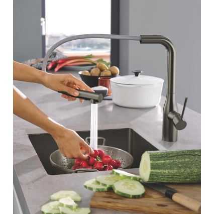 GROHE 30270AL0 - ESSENCE Einhand‑Küchenarmatur, Graphit