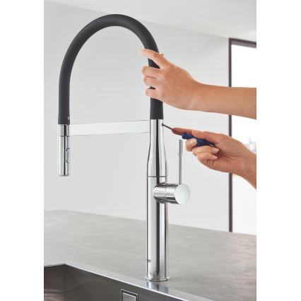 GROHE 30294000 - Spültischarmatur ESSENCE 530 mm Hochglanz-Chrom