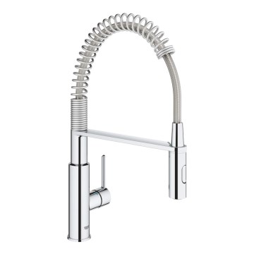 GROHE 30361000 - Spültischarmatur GET, 455 mm, hochglanzverchromt
