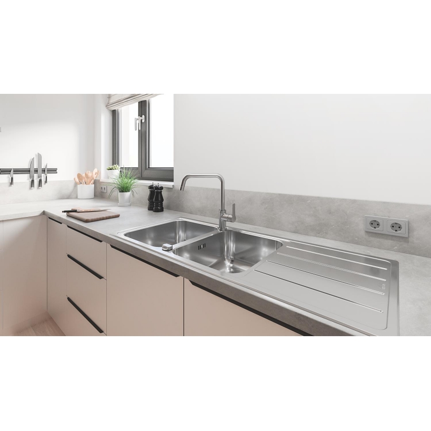 GROHE 30470DC0 - Spültischarmatur START 310 mm, Edelstahl