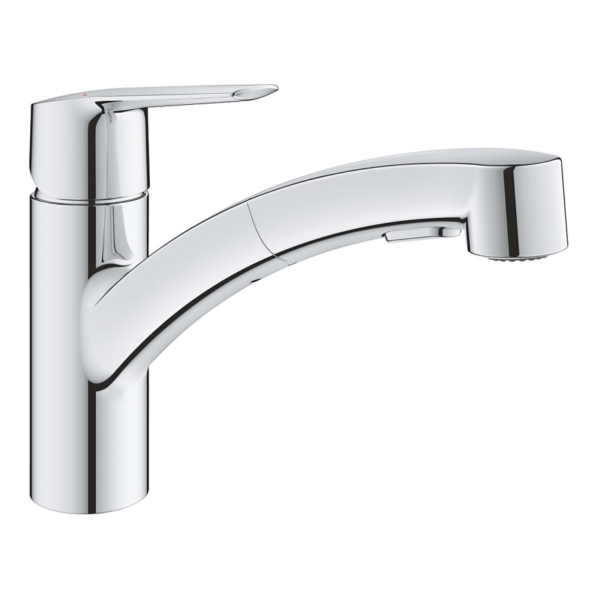 GROHE 30531001 - START Einhand-Spültischarmatur, Ausladung 227 mm, Hochglanz-Chrom