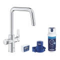 GROHE 30596000 - BLUE PURE Küchenarmatur mit integrierter Filterfunktion, glänzender Chrom