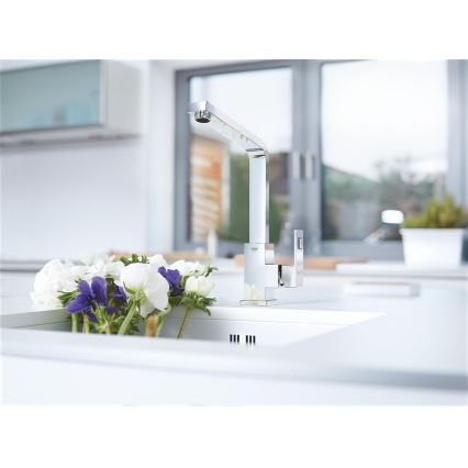 GROHE 31255000 - Küchenarmatur EUROCUBE, glänzender Chrom