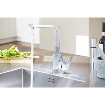 GROHE 31255000 - Küchenarmatur EUROCUBE, glänzender Chrom