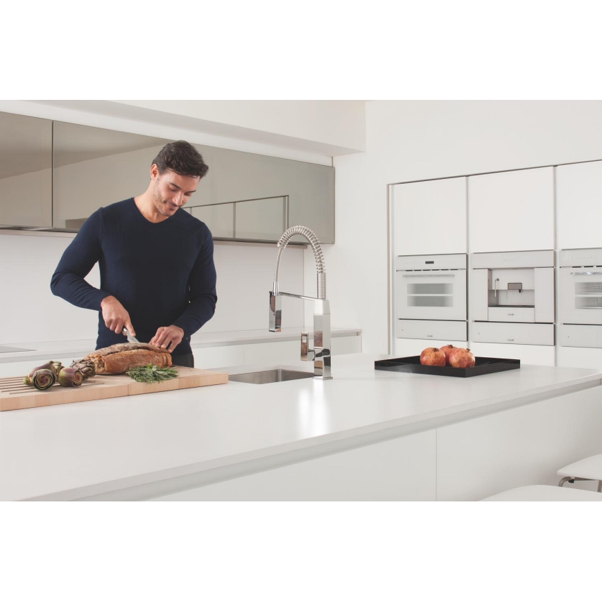 GROHE 31395000 - Spültischarmatur EUROCUBE 547 mm Hochglanz-Chrom