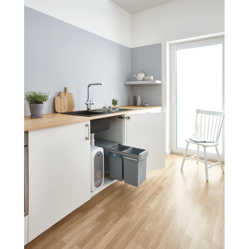 GROHE 31454001 - Küchenarmatur BLUE HOME L-Auslauf glänzender Chrom