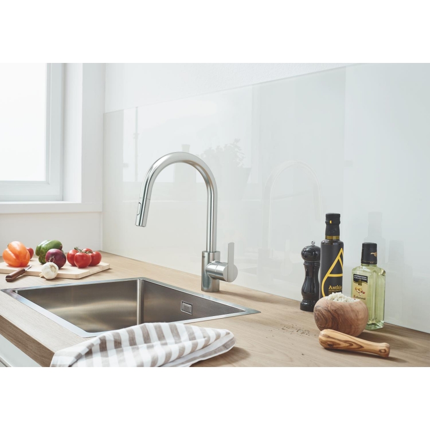 GROHE 31486DC1 - Küchenarmatur FEEL Edelstahl