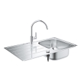 GROHE 31562SD1 - BAU Küchenspülen-Set mit Armatur, 860 x 500 mm, Edelstahl