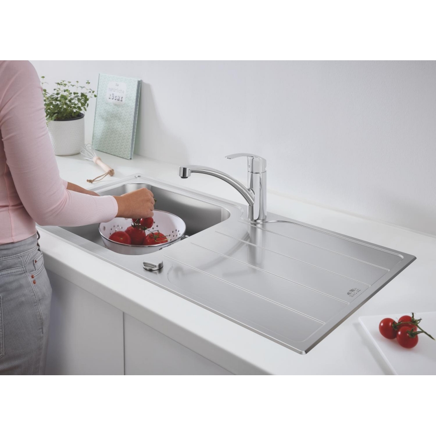 GROHE 31563SD1 - Spüle K500 1000 × 500 mm Edelstahl