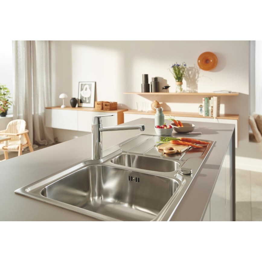 GROHE 31572SD1 - Spüle K500 1000 × 500 mm Edelstahl