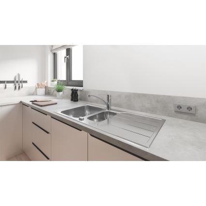 GROHE 31572SD1 - Spüle K500 1000 × 500 mm Edelstahl