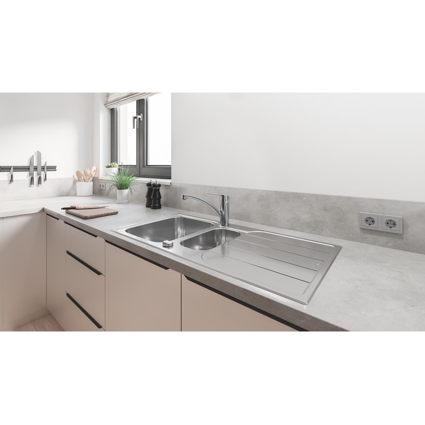 GROHE 31572SD1 - Spüle K500 1000 × 500 mm Edelstahl