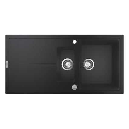 GROHE 31642AP0 - Kompositspüle K400, 1000 × 500 mm, schwarz