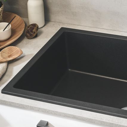 GROHE 31645AP0 - Kompositspüle K500 1000 × 500 mm schwarz