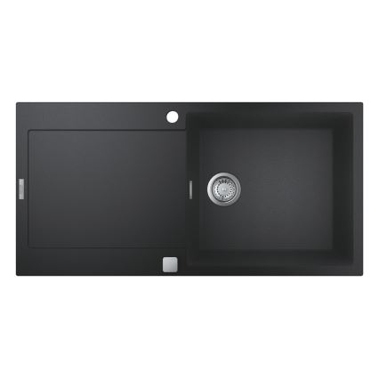 GROHE 31645AP0 - Küchenspüle K500 1000 × 500 mm Stein/Schwarz