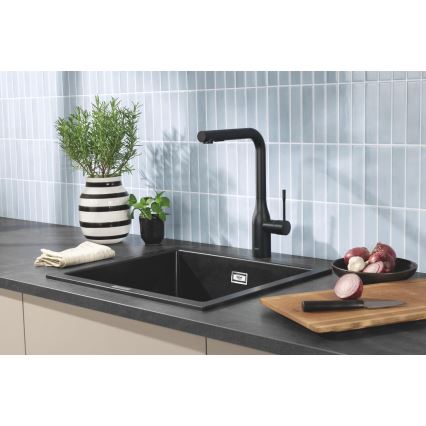 GROHE 31651AP0 - Kompositspüle K700 560 × 510 mm schwarz