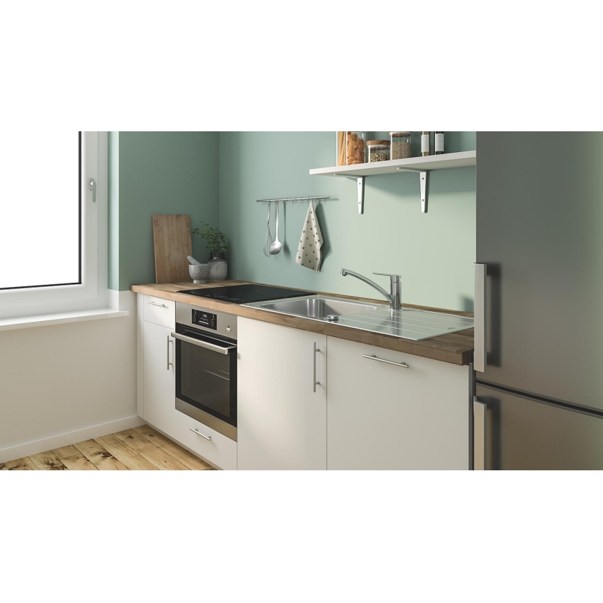 GROHE 31685000 - STARTECO Spültischarmatur, glänzender Chrom