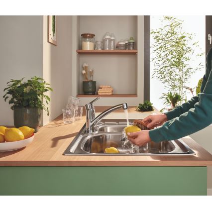 GROHE 31685000 - STARTECO Spültischarmatur, glänzender Chrom