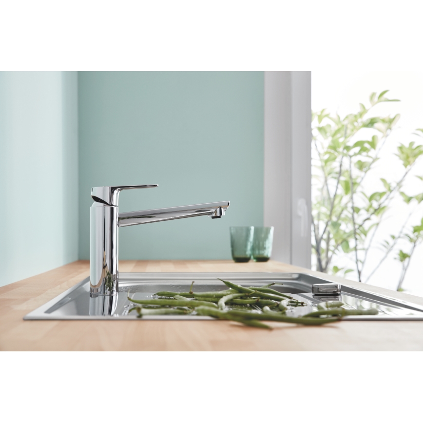 GROHE 31693000 - BAUEDGE Küchenarmatur 193 mm, glänzender Chrom