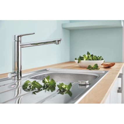 GROHE 31696000 - BAUEDGE Spültischarmatur, glänzender Chrom