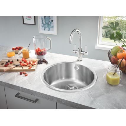 GROHE 31720SD0 - Küchenspüle K200 440 x 440 x 180, Edelstahl