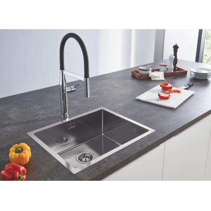 GROHE 31726SD0 - Küchenspüle K700 550 × 450 mm Edelstahl