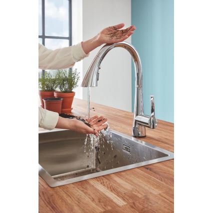 GROHE 31726SD0 - Küchenspüle K700 550 × 450 mm Edelstahl