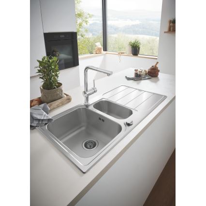 GROHE 32168000 - Spültischarmatur A, glänzender Chrom