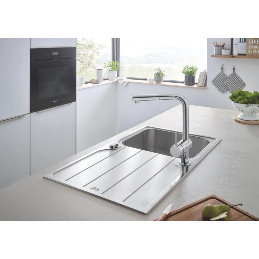GROHE 32168000 - Spültischarmatur A, glänzender Chrom