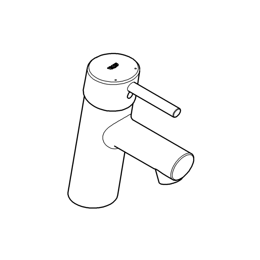 GROHE 3224010E - Waschtischarmatur CONCETTO DN 15 Hochglanz‑Chrom