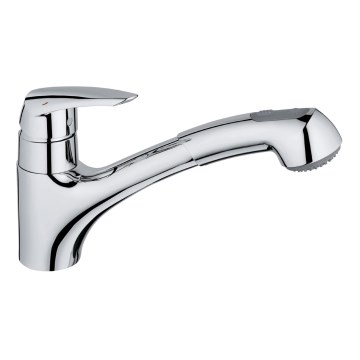 GROHE 32257001 - Spültischarmatur EURODISC, glänzender Chrom
