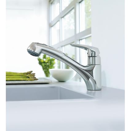 GROHE 32257001 - Spültischarmatur EURODISC, glänzender Chrom