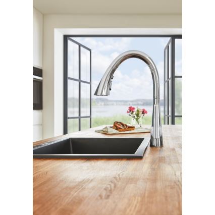 GROHE 32294002 - Spültischarmatur ZEDRA 401 mm Chrom glänzend