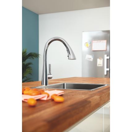 GROHE 32294002 - Spültischarmatur ZEDRA 401 mm Chrom glänzend