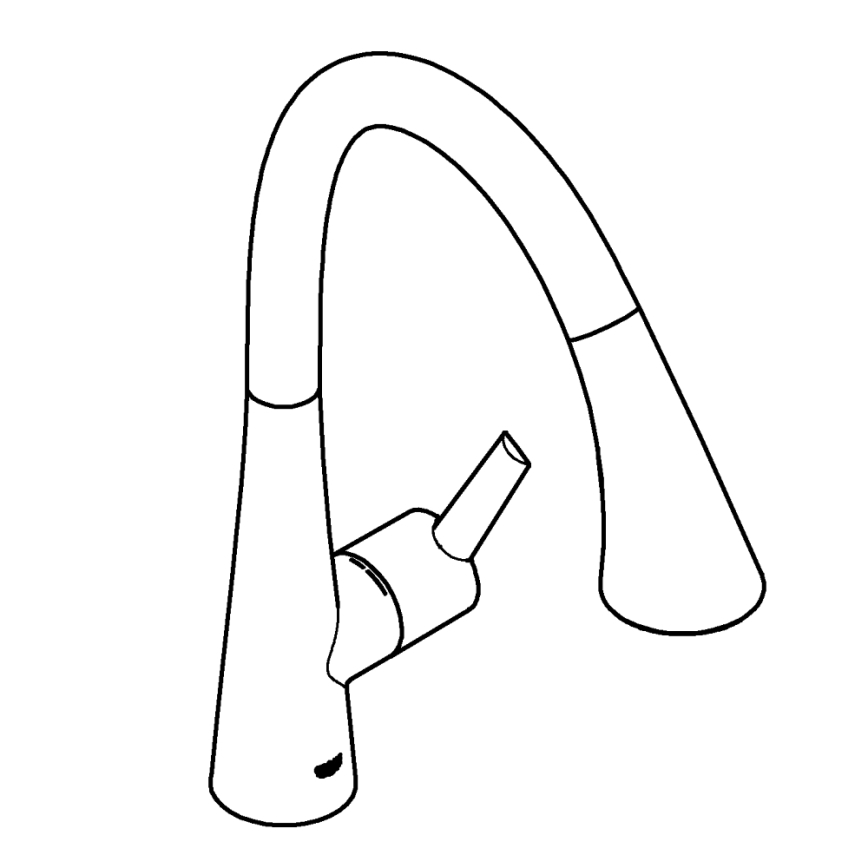 GROHE 32294DC2 - Spültischarmatur ZEDRA, Edelstahl