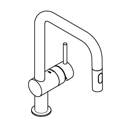 GROHE 32322DL2 - Spültischarmatur A, Bronze