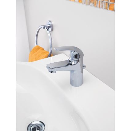 GROHE 32805000 - Waschtischarmatur BAUCURVE DN 15, glänzend verchromt