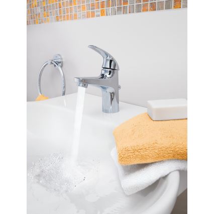 GROHE 32805000 - Waschtischarmatur BAUCURVE DN 15, Hochglanz-Chrom